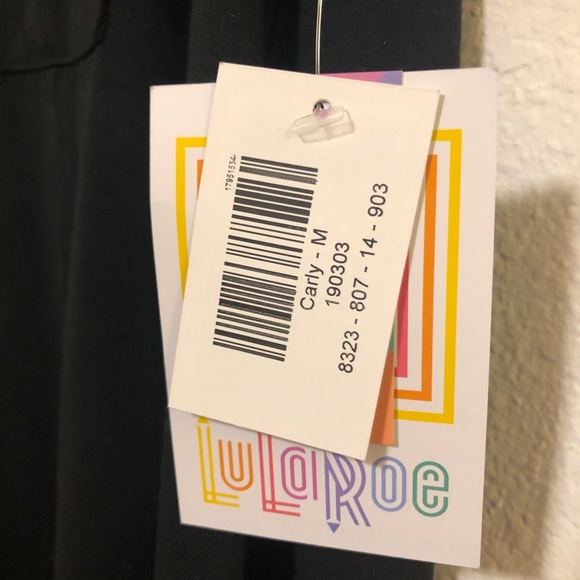 NEW with tags!! Black Carly Dress size M - Picture 5 of 7